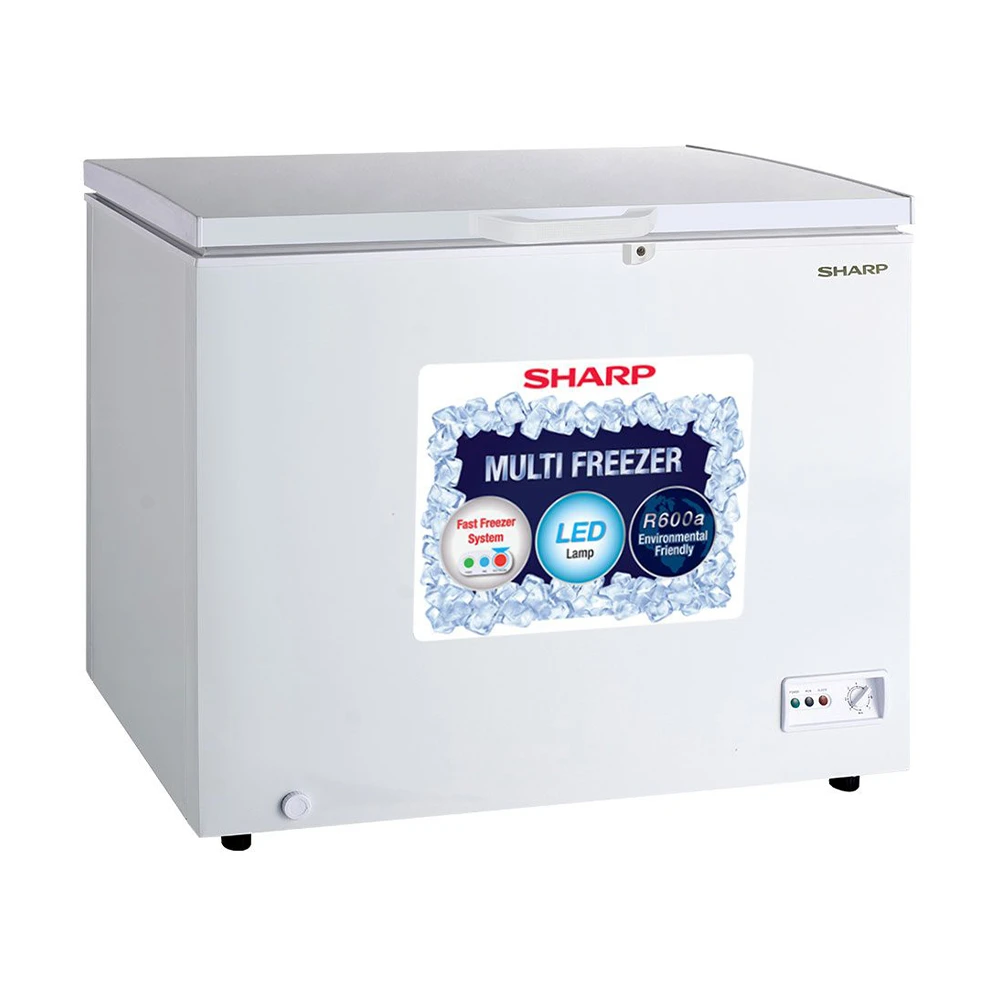 Sharp Freezer SJC-318-WH 310 Liters - White