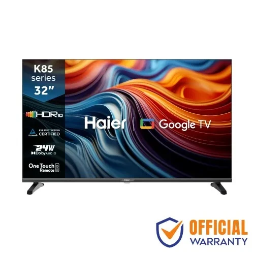 Haier 32 Inch Bezel Less Google TV H32K85GX