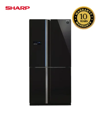 Sharp 4-Door Refrigerator SJ-FS79V-BK 678 Liters