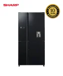 Sharp 5 Door Inverter Refrigerator SJ-FX660W-RD 650 Liters – Red